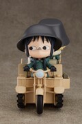 「ねんどろいどもあ ケッテンクラート」を「ねんどろいど チト」「ねんどろいど ユーリ」と一緒に使用した様子。
