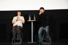 左から伊藤節生、石田彰。