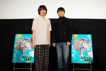 左から伊藤節生、石田彰。