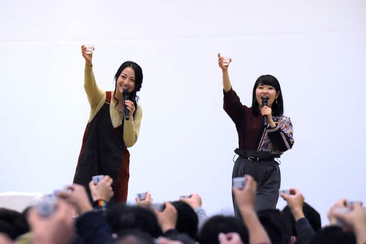 ゆるキャン 利き酒会で日本酒嗜みゆるトーク グビ姉役 伊藤静 1000回続いて イベントレポート コミックナタリー