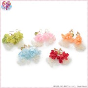 「［CHACO×セーラームーン］　プリザーブドフラワーイヤーアクセサリー」