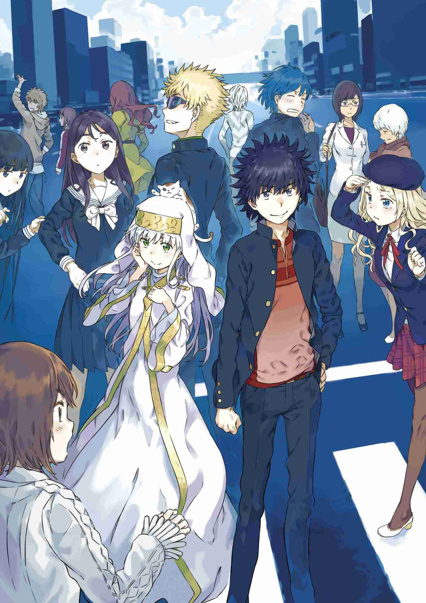 「とある魔術の禁書目録III」Blu-ray1巻のジャケット。