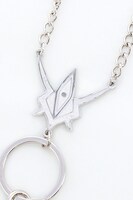 「コードギアス 復活のルルーシュ」をモチーフにしたネックストラップ。