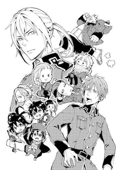 「犲の残業に笑う」ビジュアル