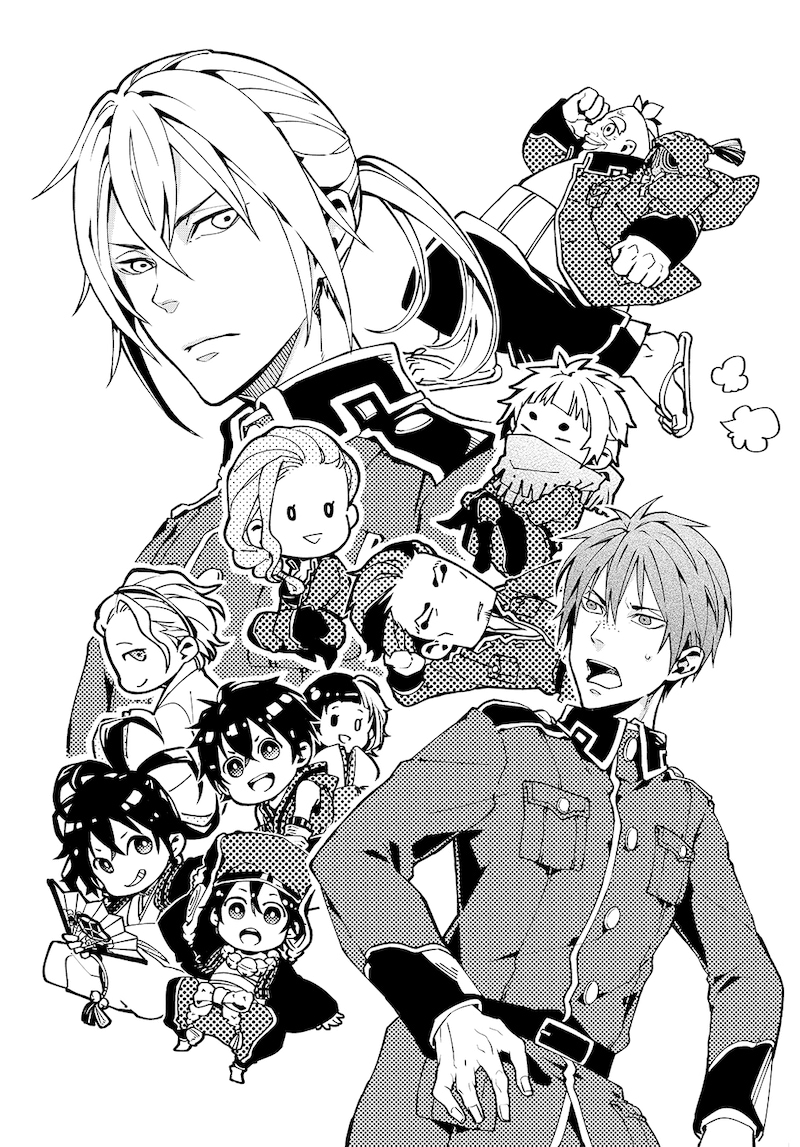 「犲の残業に笑う」ビジュアル