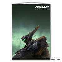 東京中央郵便局で展示される「機動警察パトレイバー」のアイテム。