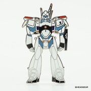 東京中央郵便局で展示される「機動警察パトレイバー」のアイテム。