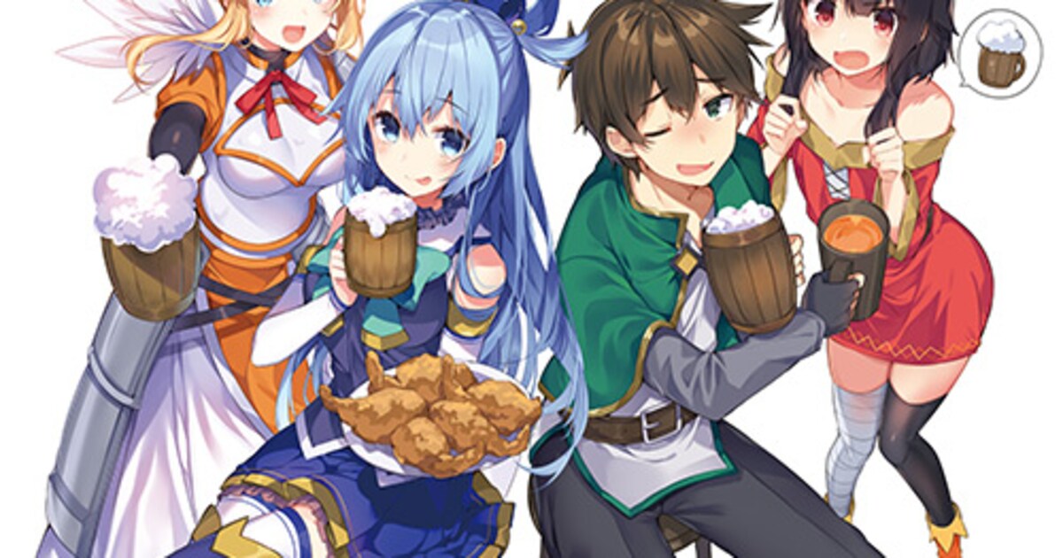 このすば」2期がBlu-ray BOX化、収納BOXイラストは三嶋くろね描き 