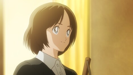 TVアニメ「MIX」より、立花音美（CV：内田真礼）。