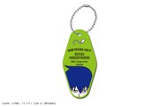 展覧会先行販売商品のモーテルキーホルダー。