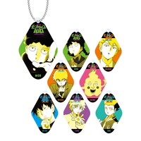 展覧会先行販売商品のトレーディングアクリルキーホルダー。