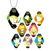 展覧会先行販売商品のトレーディングアクリルキーホルダー。