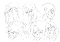 獅子王司（CV：中村悠一）のキャラクター設定画。