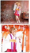「怪盗ジャンヌ 和装TOPS×プリーツスカートワンピース」