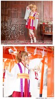 「怪盗ジャンヌ 和装TOPS×プリーツスカートワンピース」