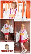 「怪盗ジャンヌ 和装TOPS×プリーツスカートワンピース」