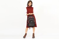 流星隊モデルのリュック使用イメージ。