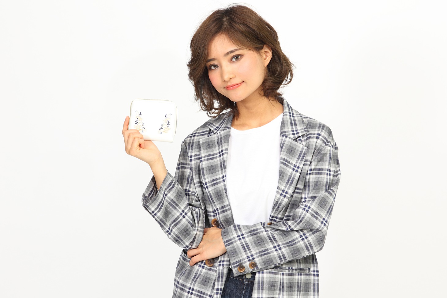 fineモデルのミニ財布。