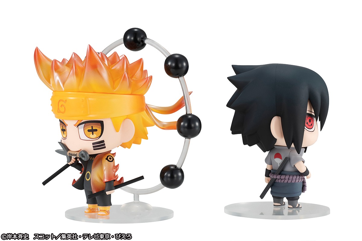 「ちみメガ バディシリーズ！NARUTO-ナルト- 疾風伝 うずまきナルト＆うちはサスケ 忍界大戦セット」