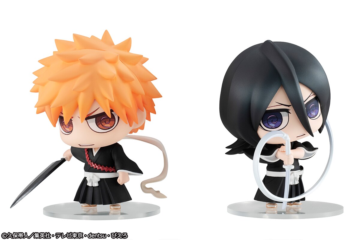 NARUTO、BLEACHのバディに着目した2体セットのデフォルメフィギュア