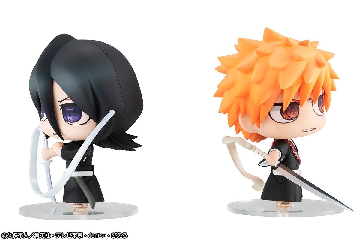 「ちみメガ バディシリーズ！BLEACH 黒崎一護＆ルキア 死神セット」