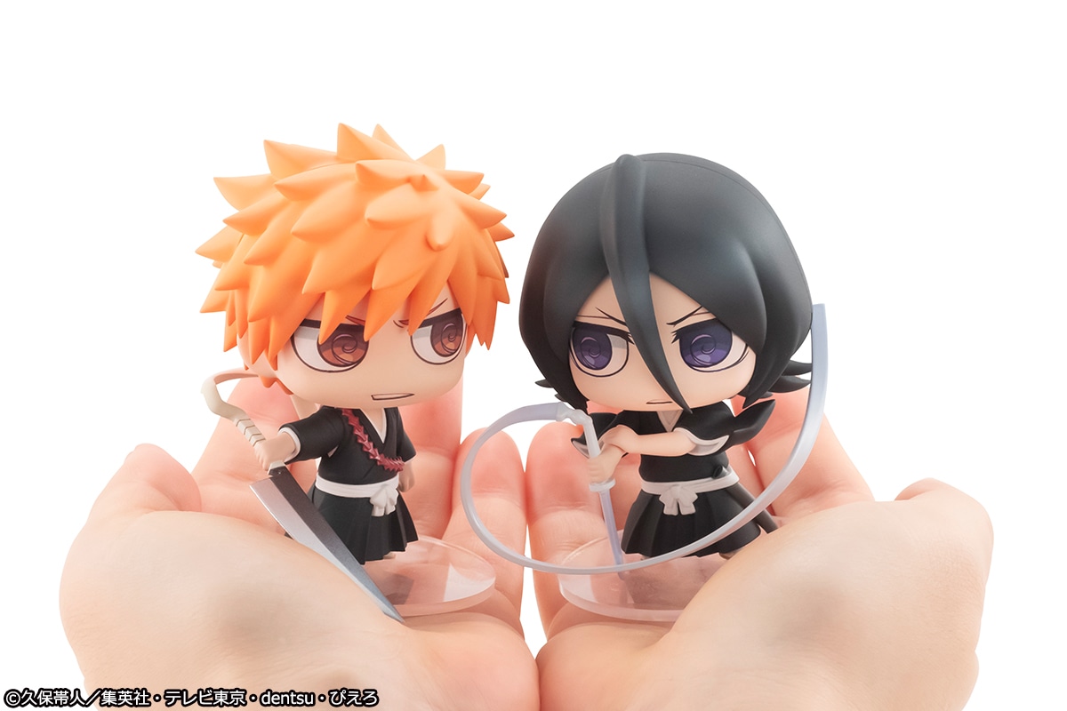 「ちみメガ バディシリーズ！BLEACH 黒崎一護＆ルキア 死神セット」
