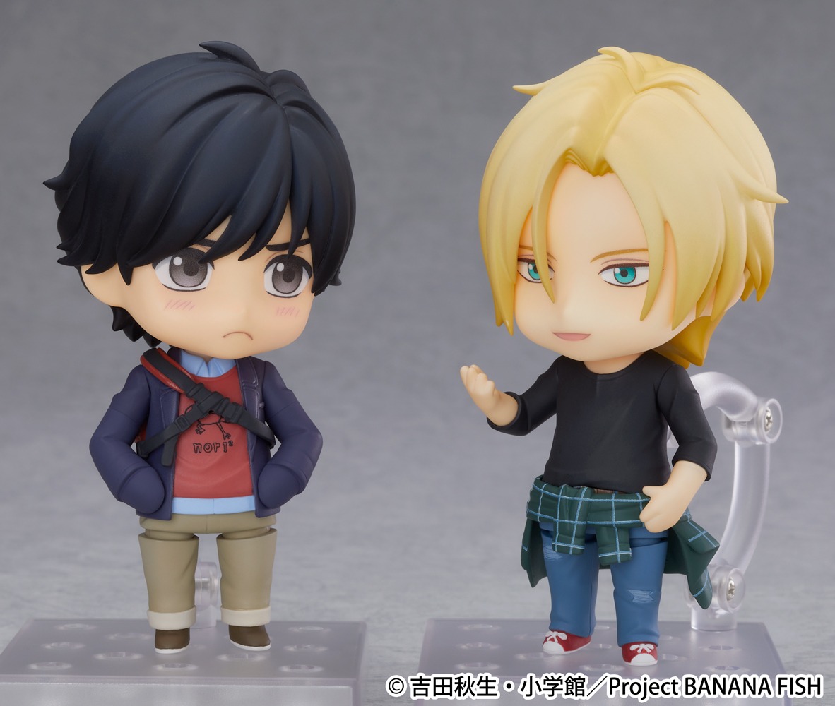 「ねんどろいど 奥村英二」と「ねんどろいど アッシュ・リンクス」。