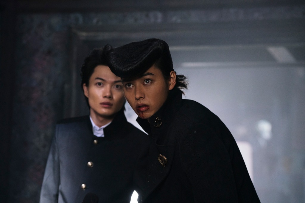 映画「ジョジョの奇妙な冒険 ダイヤモンドは砕けない 第一章」より。