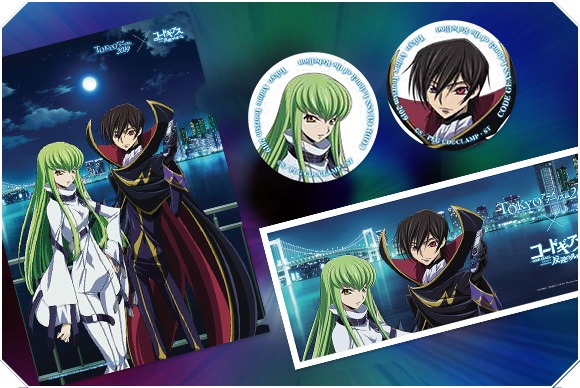 「TOKYOアニメツーリズム2019」のノベルティ。