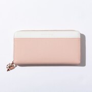 「木之本桜モデル バイカラーロングウォレット（パステルピンク）」