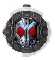 「風都探偵」5巻限定版に付属する、「DXダブル ファングジョーカーライドウォッチ」。