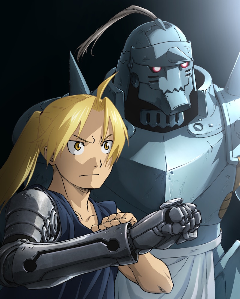 「鋼の錬金術師 FULLMETAL ALCHEMIST」Blu-ray BOXの描き下ろしジャケット。