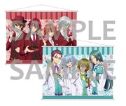 「めいこいホワイトデー HAPPY WHITE DAY くじ」B 賞のB2タぺストリー（全2種）。