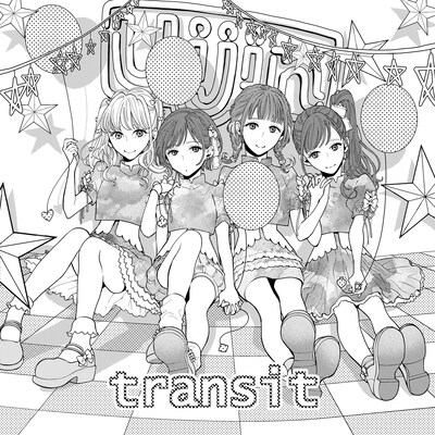「transit」のジャケット。