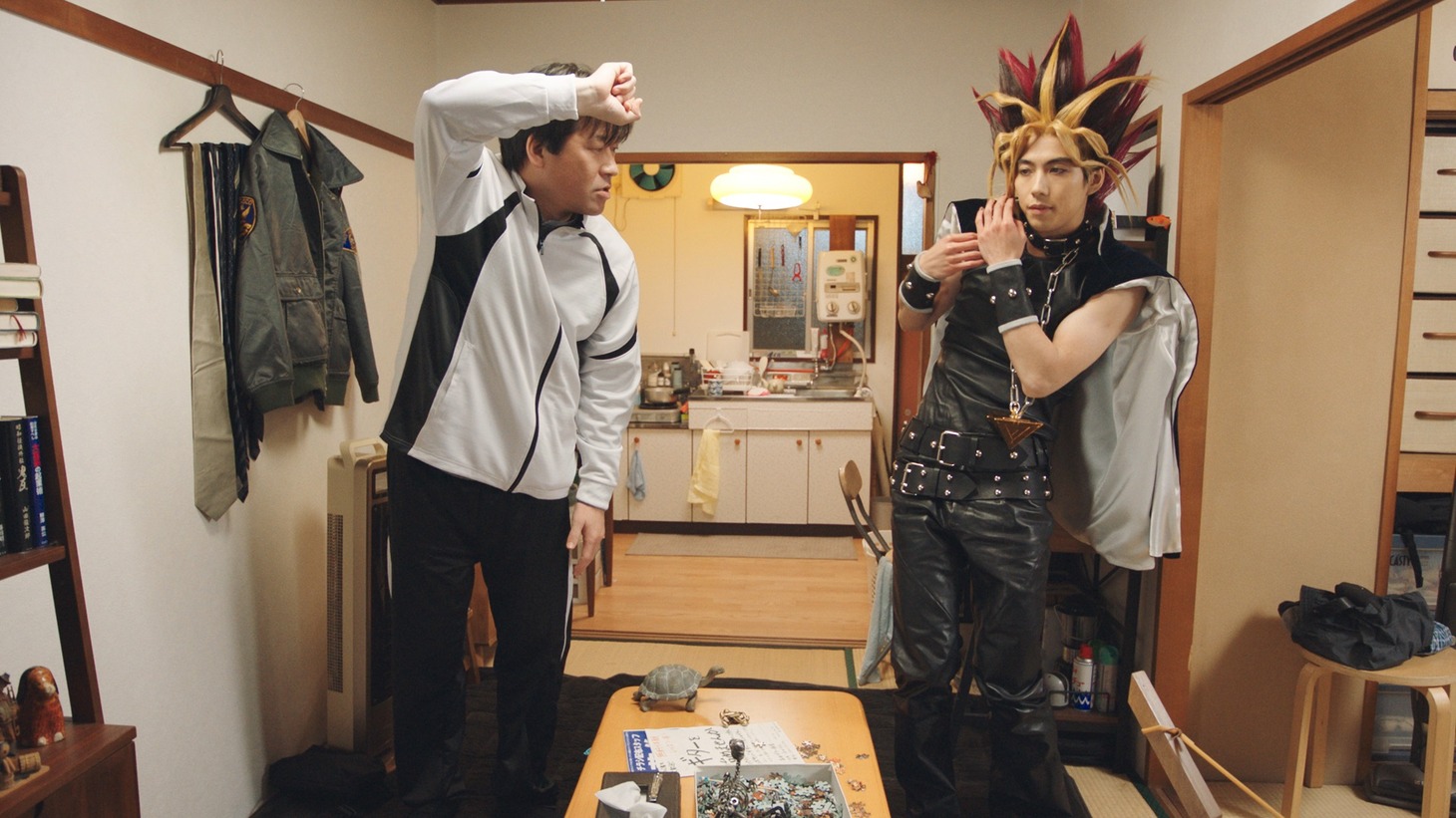 「【福田雄一監督×賀来賢人×佐藤二朗】俺のターン！説明のターン！遊戯王DM×モンストコラボを解説！」より。