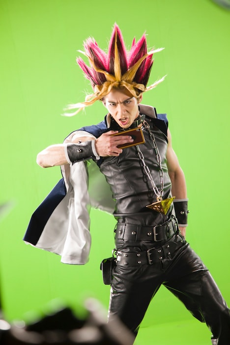 メイキング画像。