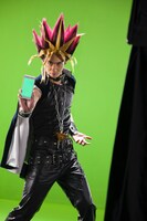 メイキング画像。