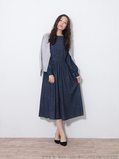 「王国パーティードレス」の着用例。