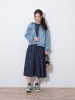 「王国パーティードレス」の着用例。