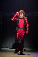 舞台「機動戦士ガンダム 00 -破壊による再生-Re:Build」ゲネプロより、窪寺昭演じるアリー・アル・サーシェス。