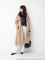 「跡部王国パーカー」の着用例。