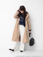 「跡部王国パーカー」の着用例。