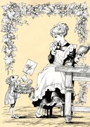 綴じ込みポスターのデザイン。