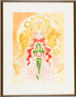 「タブロウ・ゲート」複製原画（レディver.）