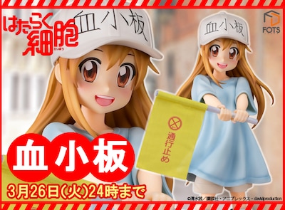 血小板のスケールフィギュア。