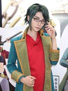 山口県萩市とのコラボ企画に登場する、高杉晋作に扮した「BAKUMATSU」公式コスプレイヤーの樹里穴dis子。