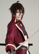 山口県萩市とのコラボ企画に登場する、高杉晋作に扮した「BAKUMATSU」公式コスプレイヤーのNomehi。
