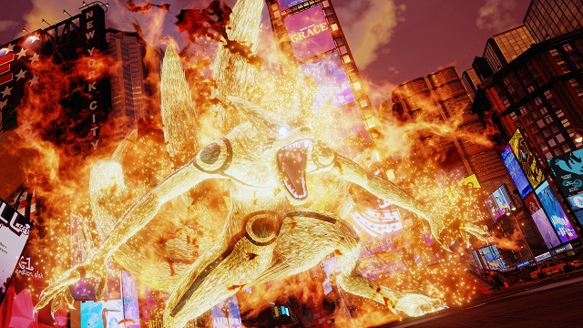 「JUMP FORCE」のゲーム画面。