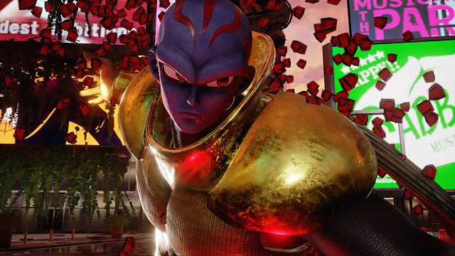 「JUMP FORCE」のゲーム画面。