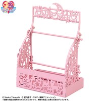 「美少女戦士セーラームーン マスキングテープ＆スタンドセット」通常版・ピンクのマスキングテープスタンド。